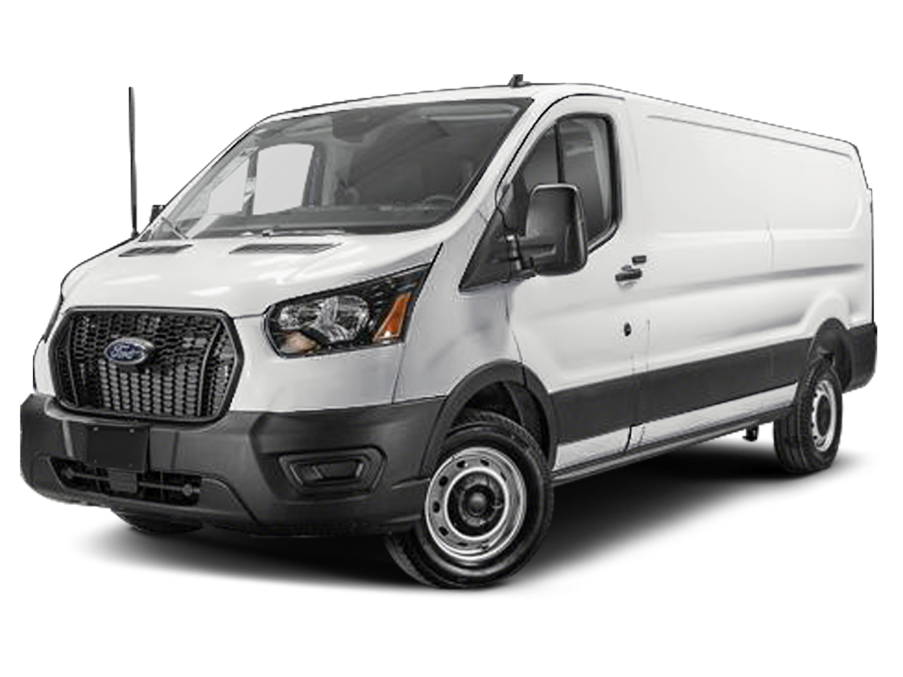 2023 Ford Transit-150 Base in Black Metallic — front three-quarter view